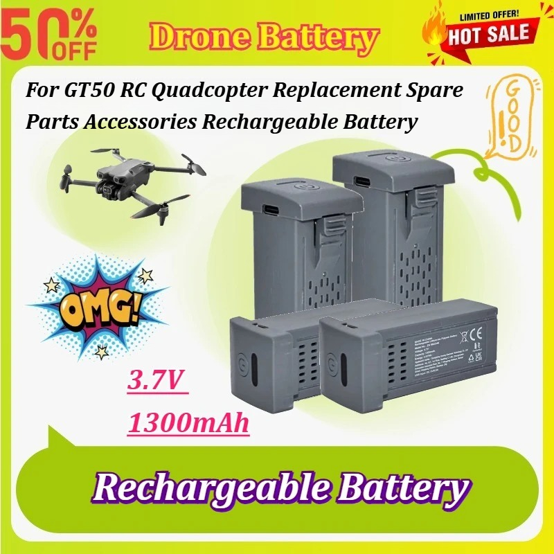 Drone Power Bank - Nova Bateria Recarregável de 3.7V 1300mAh