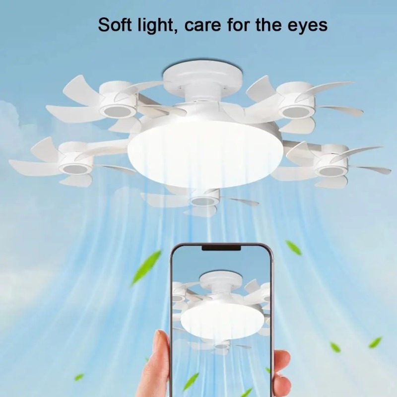 Drone Beacon Light - Ventilador de Teto LED Criativo com