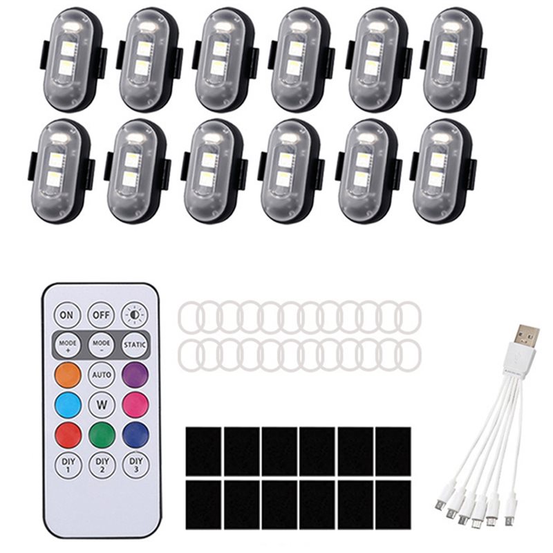Drone Strobe Light - Kit de Luzes Estroboscópicas LED Sem