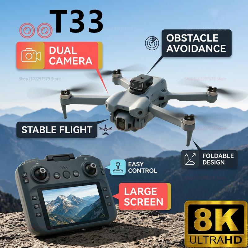 Drone Controller Screen - Novo Drone RC T33 2026 com