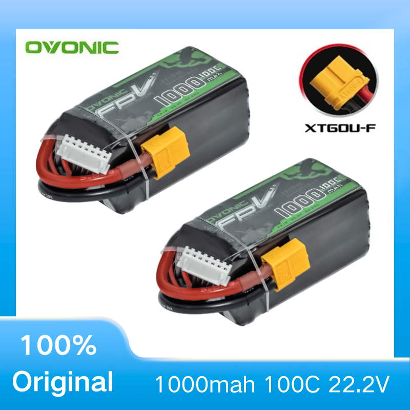 Drone Power Bank - 2 Baterias LiPo OVONIC 1000mAh 100C
