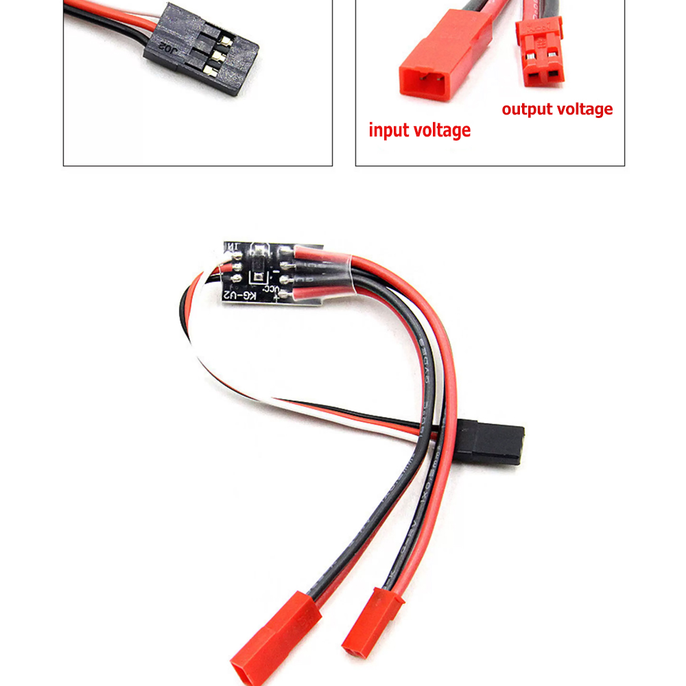 Drone Battery Adapter - 2-20A Interruptor Eletrônico de Controle Remoto