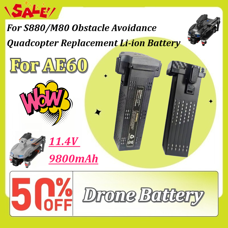 Drone Power Bank - Nova Bateria Recarregável de 11.4V 9800mAh