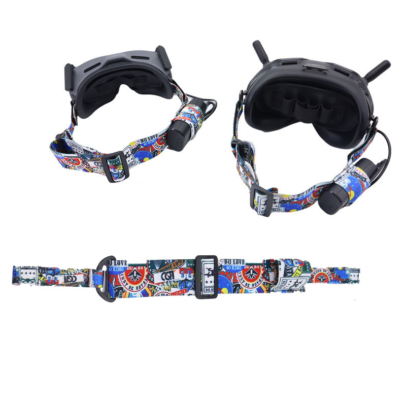 Drone Neck Strap - Headband com cinta elástica para óculos
