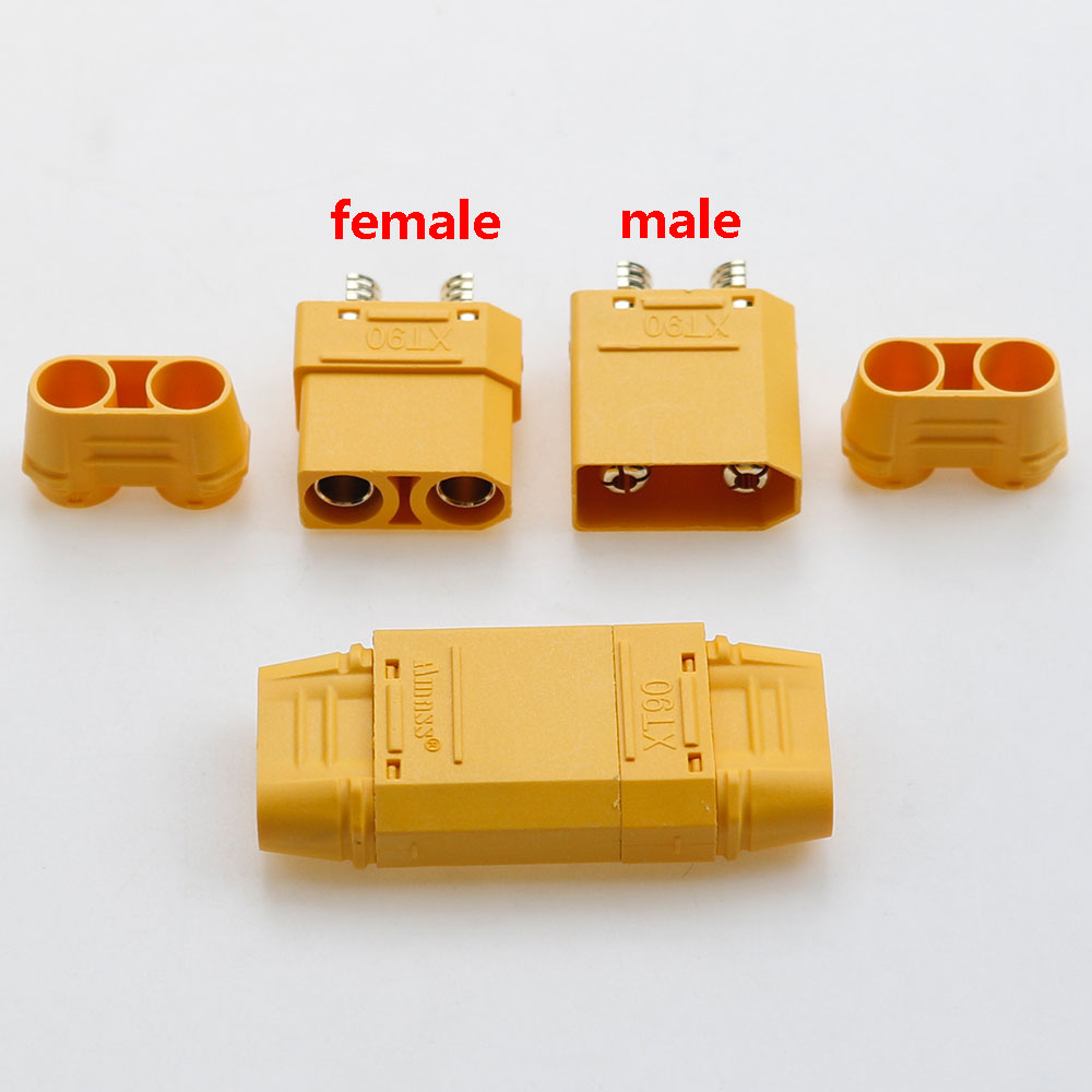 Drone Battery Adapter - Conector Amass XT90 (2 Pares) -