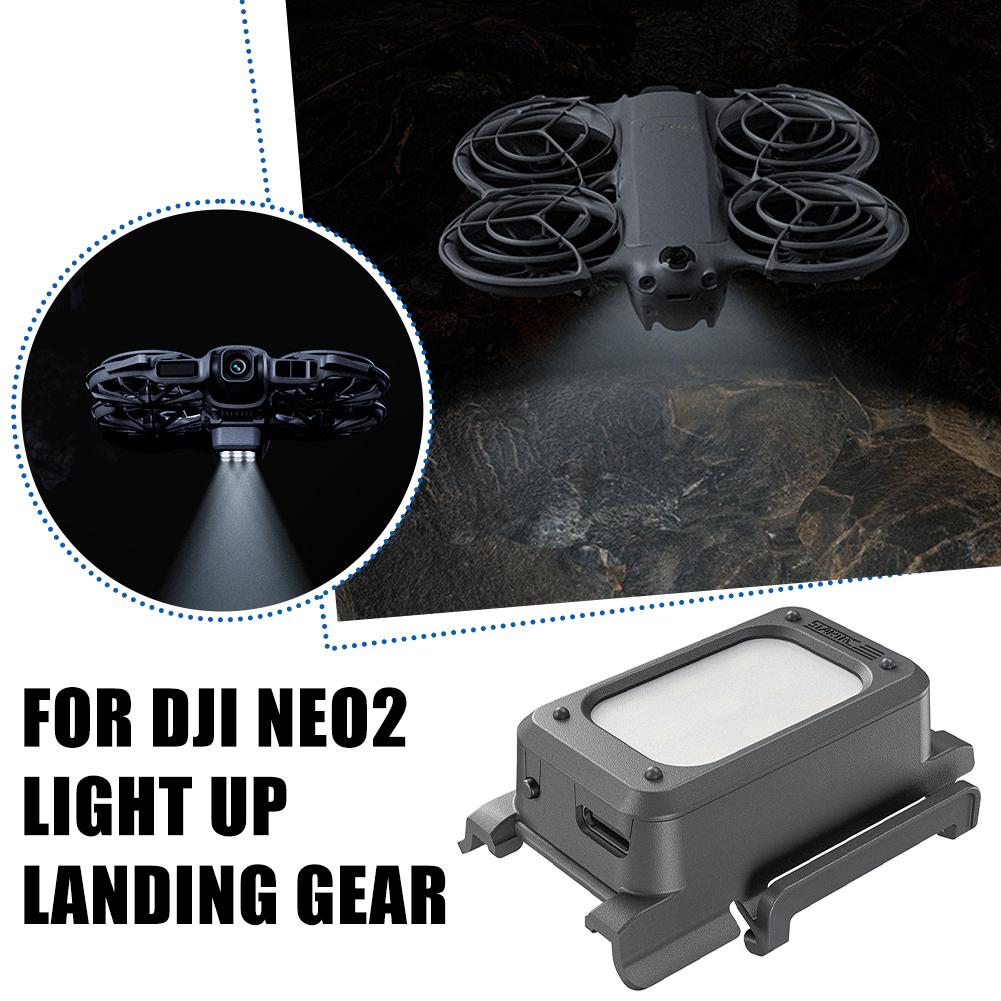 Drone Power Bank - Drone luz noturna trem de pouso