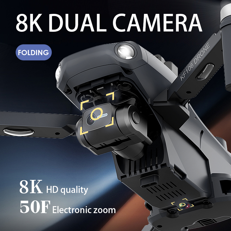 2022 novo kf106 max zangão 8k  - Drone Power Bank avaliação e preço