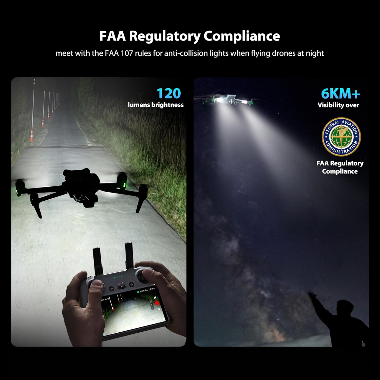 Startrrc drone luz estroboscóp - Drone Beacon Light avaliação e preço