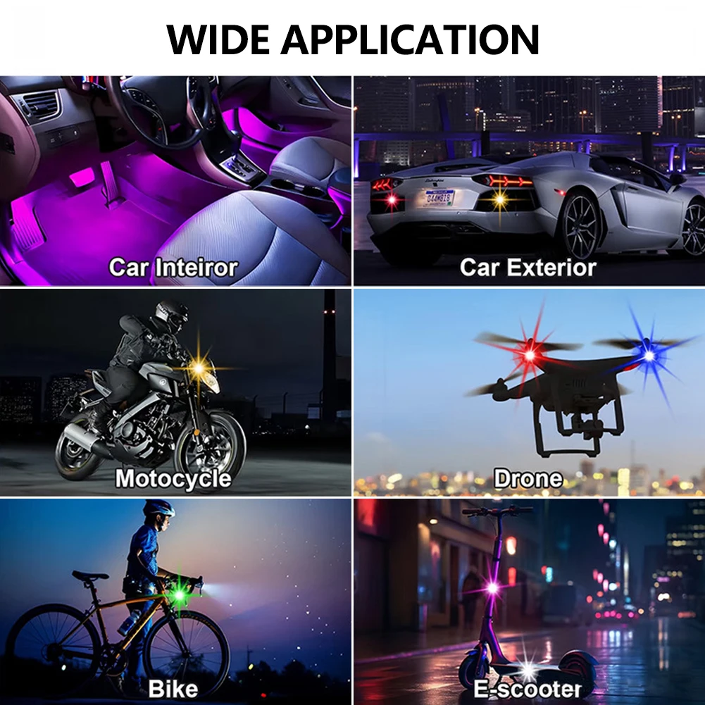 Luzes de Advertência Recarregá - Drone Strobe Light avaliação e preço