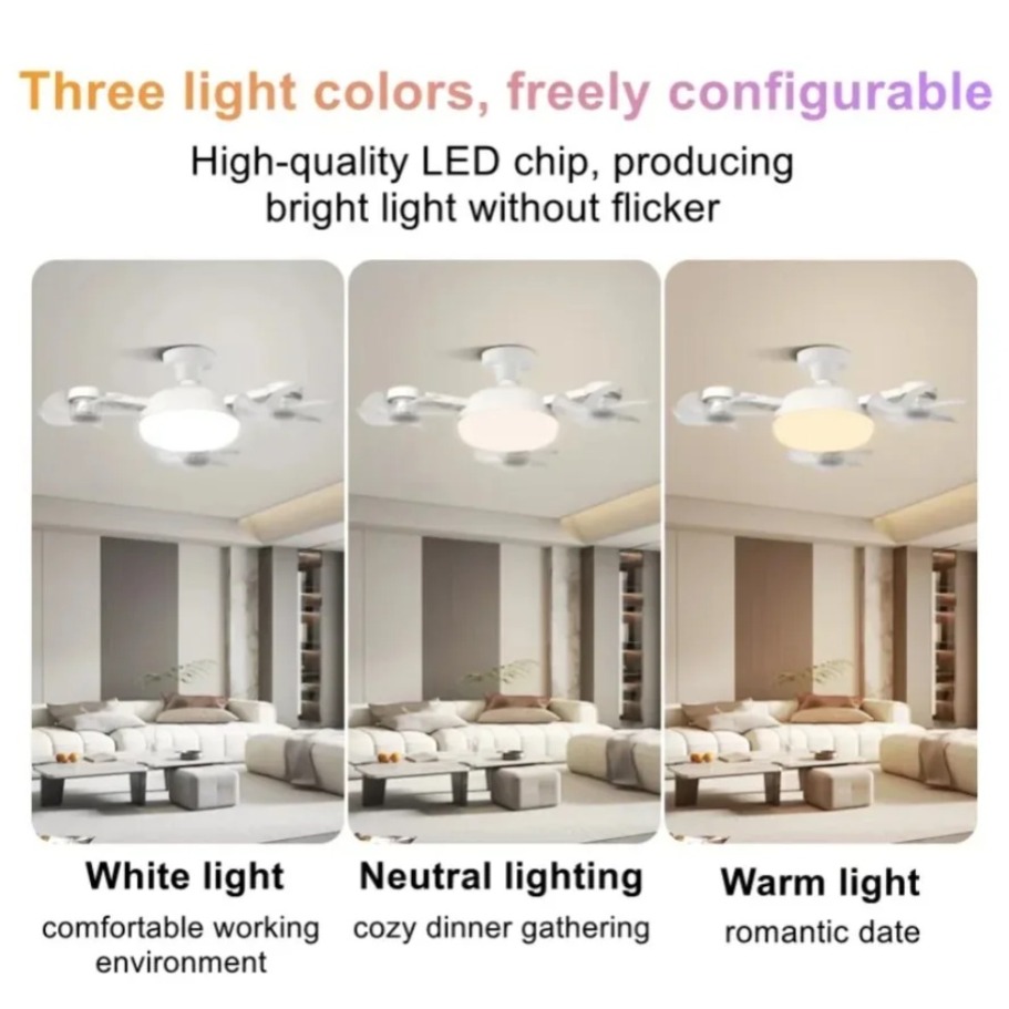Ventilador de Teto Estilo Dron - Drone Beacon Light avaliação e preço