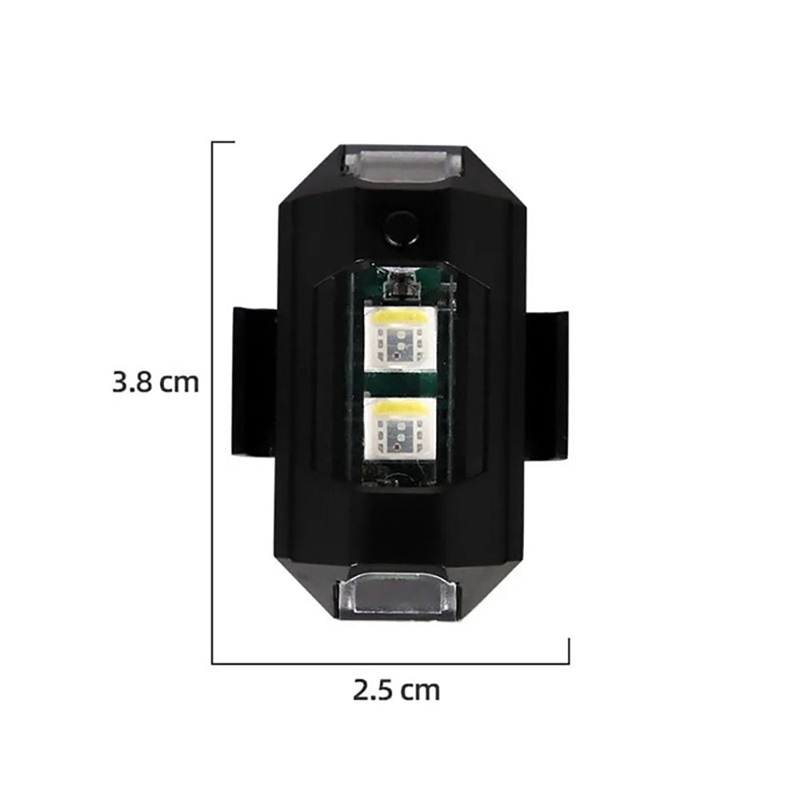 1pc evitar colisão universal l - Drone Strobe Light avaliação e preço