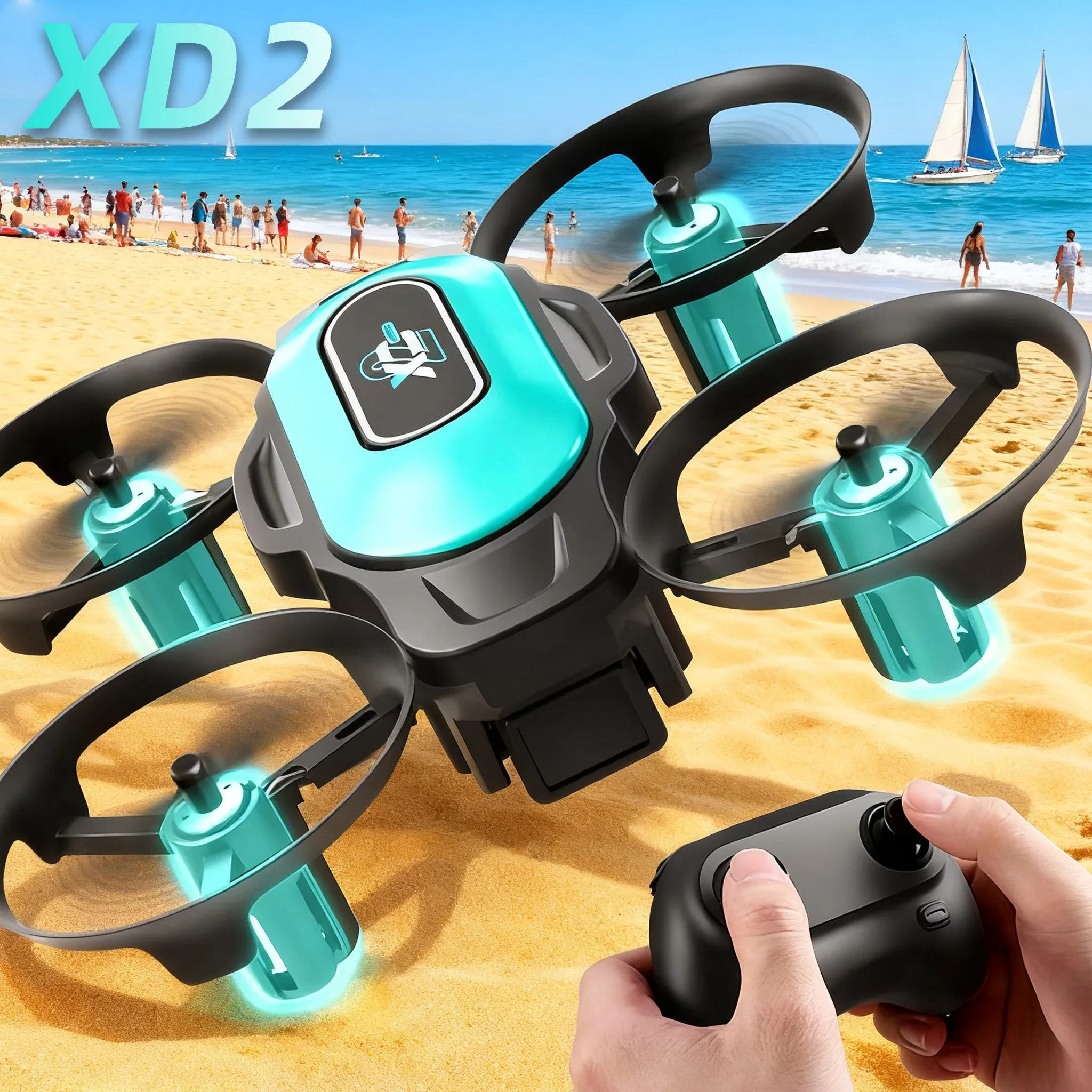 Mini Drone XD2, 360 °   Acroba - Drone Beacon Light avaliação e preço
