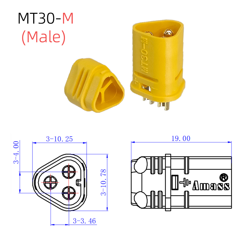 Cabo Conector Macho-Macho para - Drone Battery Adapter avaliação e preço