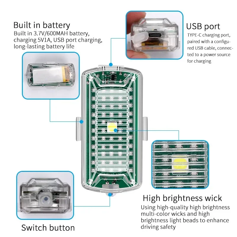 Luz estroboscópica de drone LE - Drone Beacon Light avaliação e preço