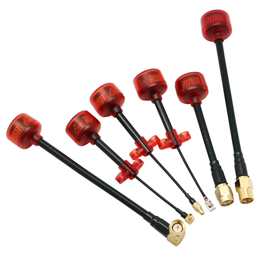 Rush cereja fpv 5.8g antena lh - Drone Battery Adapter avaliação e preço