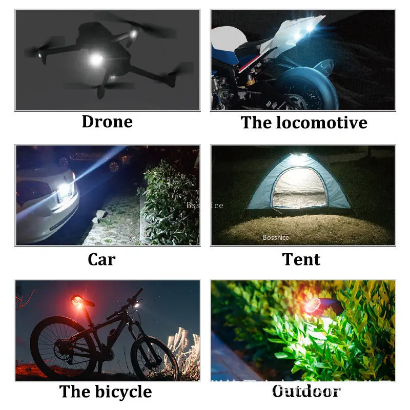 Luz estroboscópica LED sem fio - Drone Beacon Light avaliação e preço