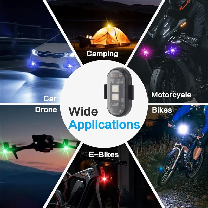 Kit de Luzes Estroboscópicas L - Drone Strobe Light avaliação e preço