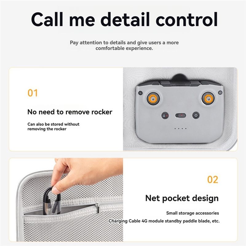 Bolsa de Ombro DJI Neo em PU,  - Drone Hard Shell Case avaliação e preço