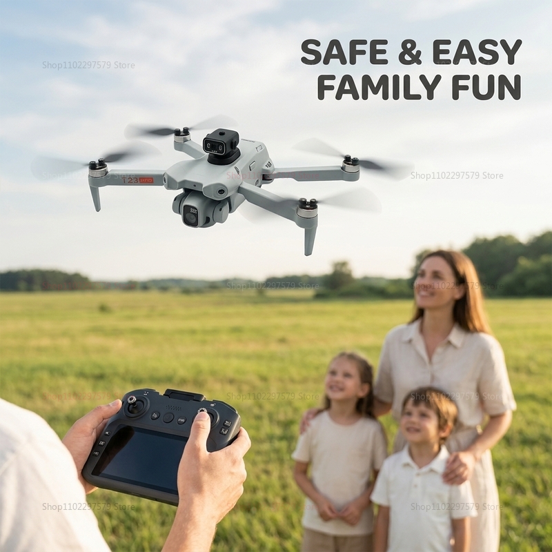 Novo Drone RC T33 2026 com Câm - Drone Controller Screen avaliação e preço