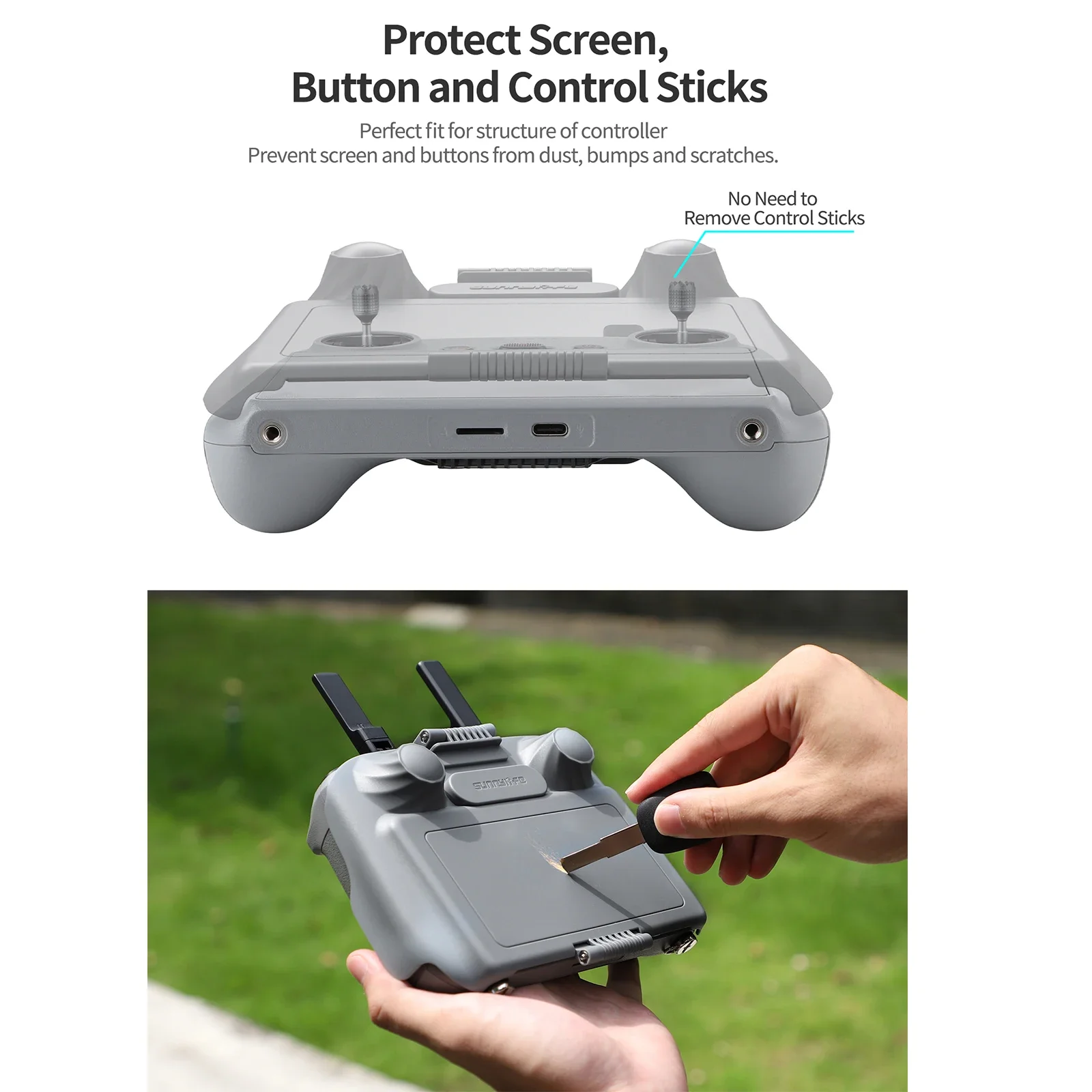 Protetor de tela para DJI RC,  - Drone Controller Hood avaliação e preço