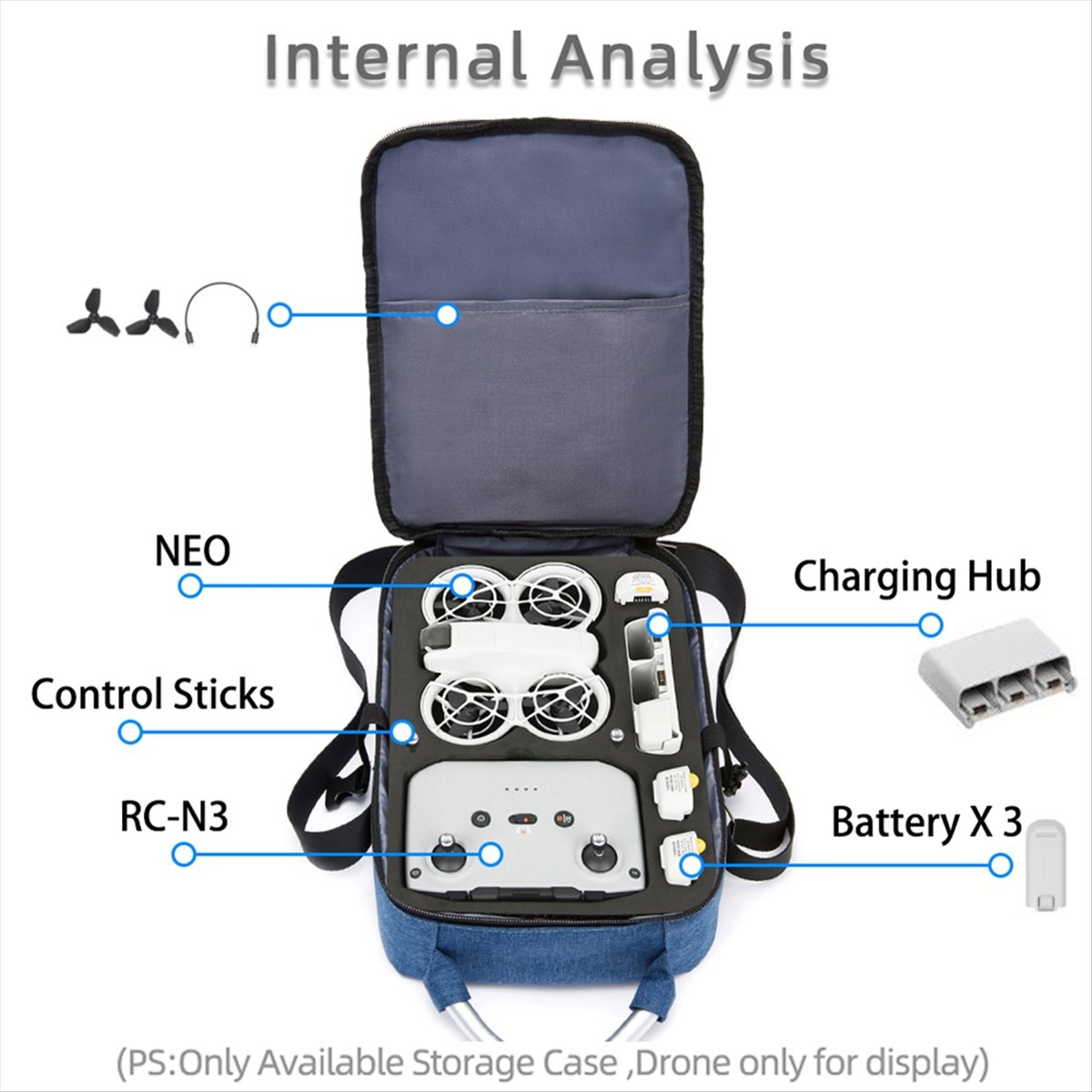 (A26M) Bolsa de Transporte Imp - Drone Carrying Case avaliação e preço