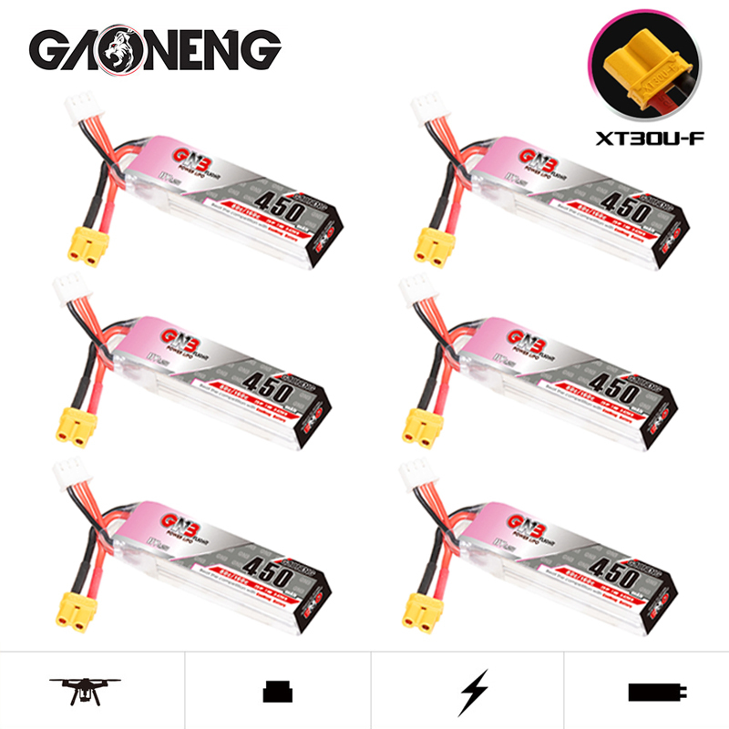 Bateria lipo gnb hv 2s 7.6v 45 - Drone Power Bank avaliação e preço