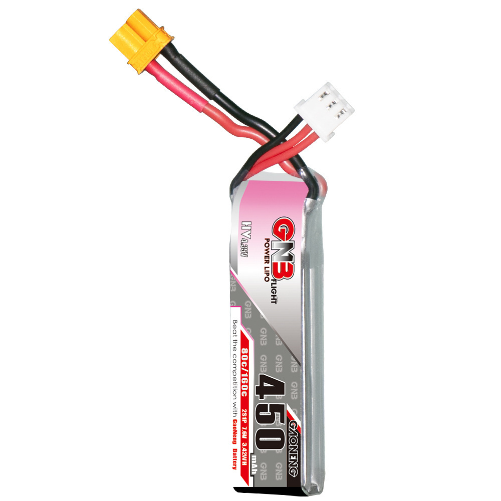 Bateria lipo gnb hv 2s 7.6v 45 - Drone Power Bank avaliação e preço