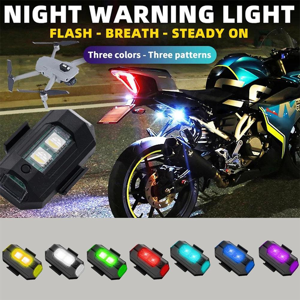 2 pces mini luzes estroboscópi - Drone Beacon Light avaliação e preço