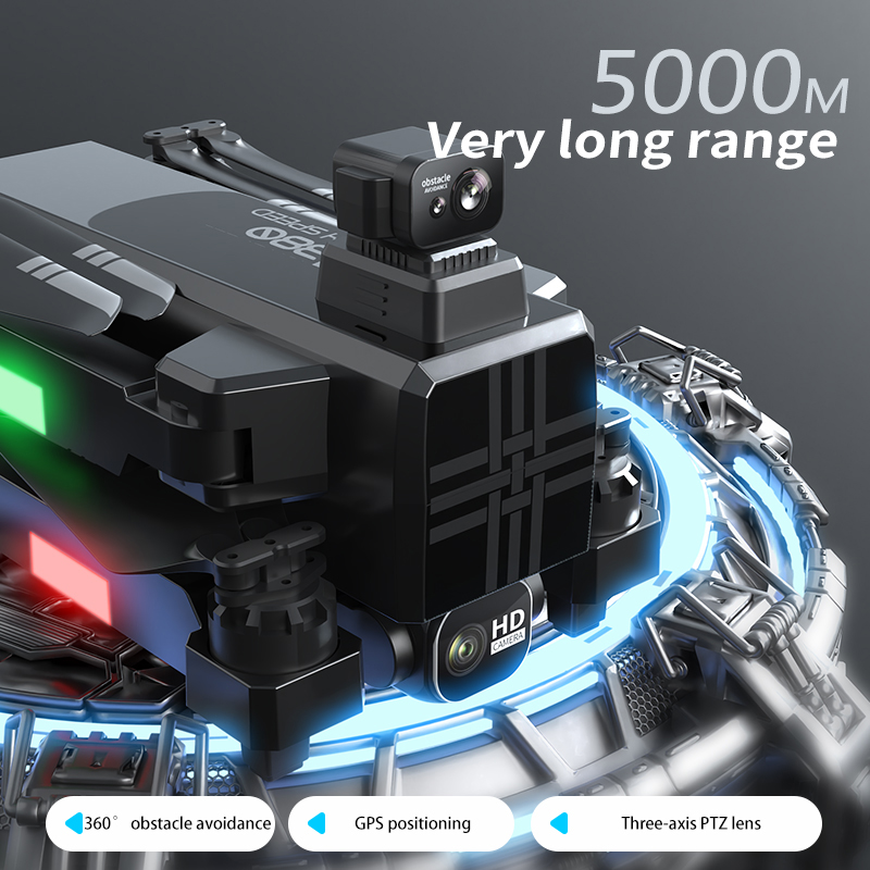Anti Shake Drone com Pan Tilt, - Drone Battery Adapter avaliação e preço