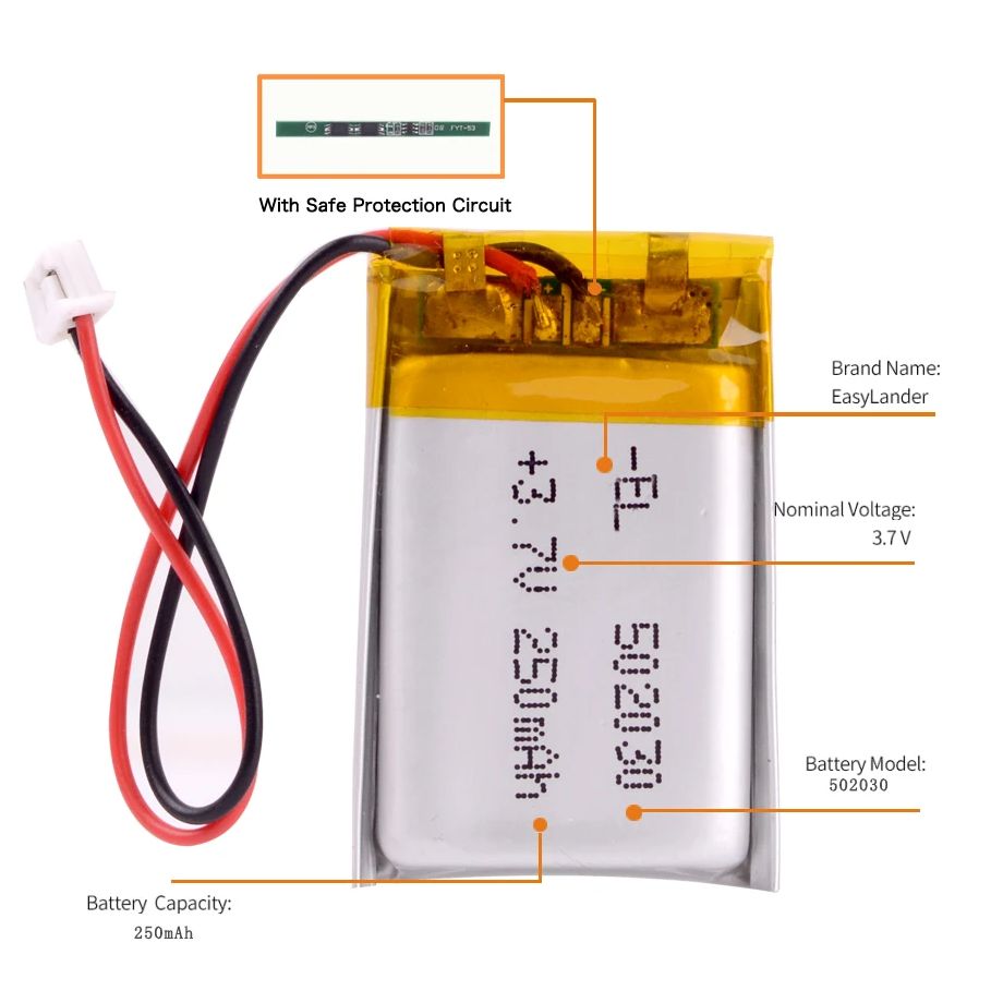 Bateria LiPo Recarregável 3.7V - Drone Beacon Light avaliação e preço