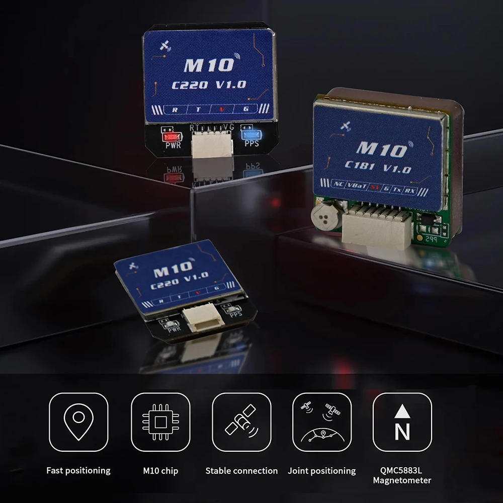 Módulo GPS HPXGRC M-10 5883 co - Drone Beacon Light avaliação e preço