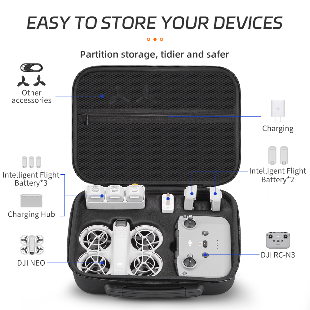 Estojo de Transporte XFJI Comp - Drone Carrying Case avaliação e preço